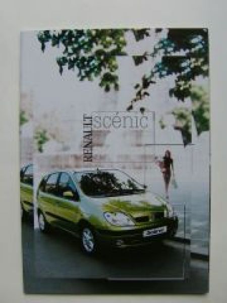 Renault Scenic Prospekt Dezember 1999 NEU