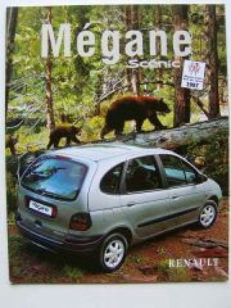 Renault Megane Scenic Prospekt September 1997 NEU