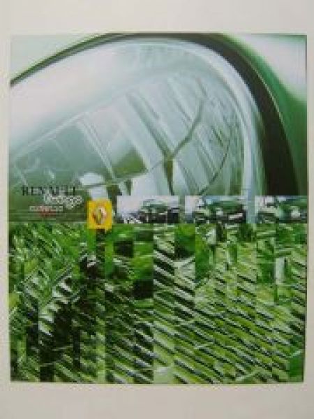 Renault twingo cinetic Prospekt Februar 2001 NEU