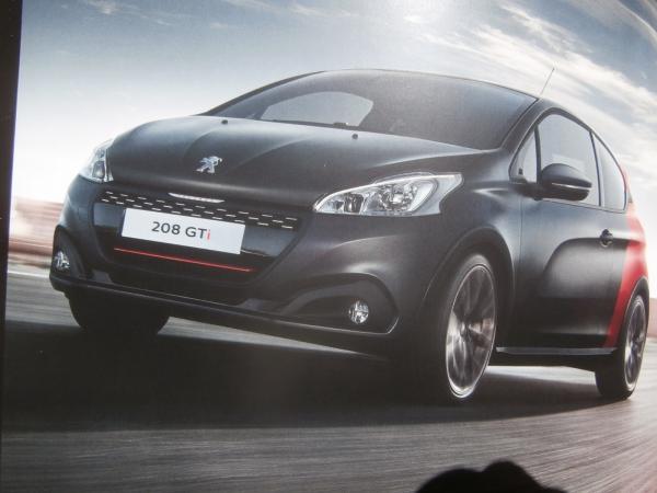 Peugeot 208GTi Prospekt Juli 2017