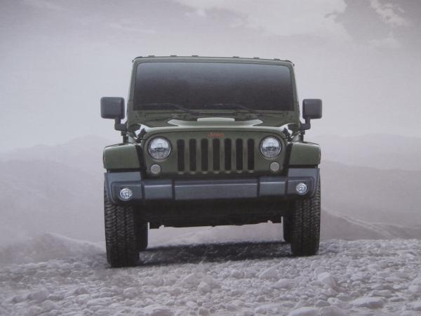 Jeep 1941 Seventy Five Years Sondermodell Renegade +Unlimited +Wrangler +Cherokee +Grand Cherokee 6/2016
