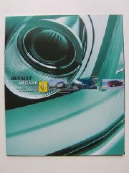 Renault Megane Limousine & Grandtour Prospekt Juli 2003 NEU