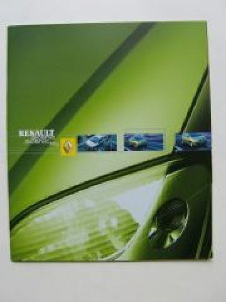 Renault Scenic +RX4 Prospekt Januar 2003 NEU