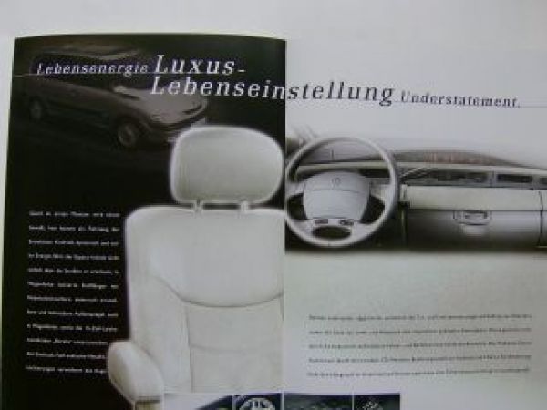 Renault Espace Initiale Sondermodell Prospekt April 1999