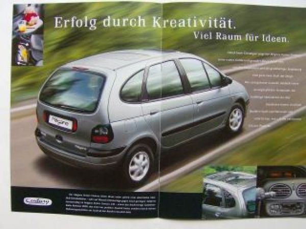Renault Scenic Century Prospekt Januar 1998 NEU