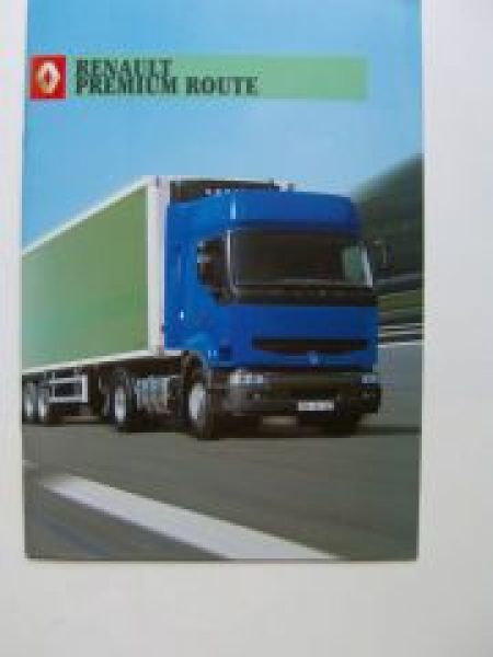 Renault Premium Route Prospekt Dezember 2002 NEU