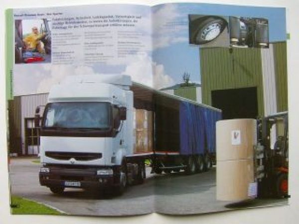 Renault Premium Route Prospekt Dezember 2002 NEU