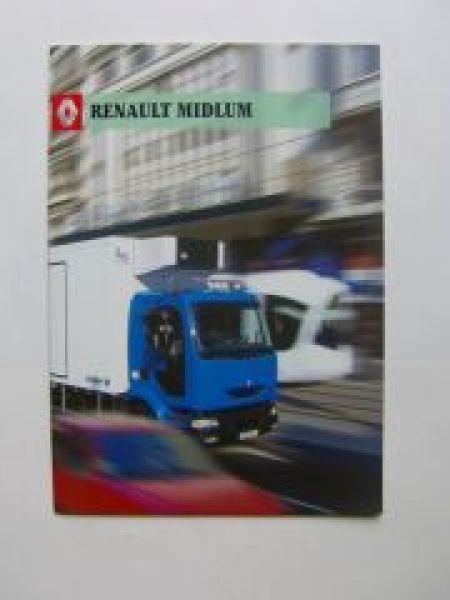 Renault Midlum Prospekt Dezember 2002 NEU