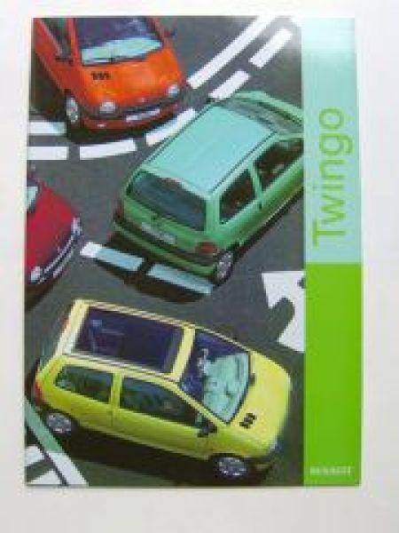 Renault Twingo Prospekt September 1998 NEU