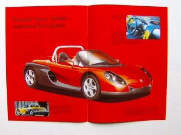 Renault Modelprogram 1998 Dänemark NEU