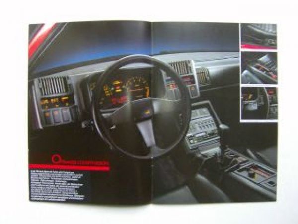 Renault Alpine V6 Turbo Prospekt November 1988 NEU