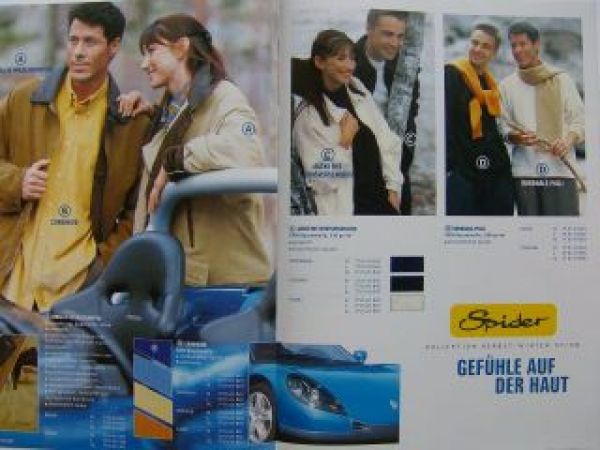Renault Boutique Sport Kollektion Herbst/Winter 1997/98