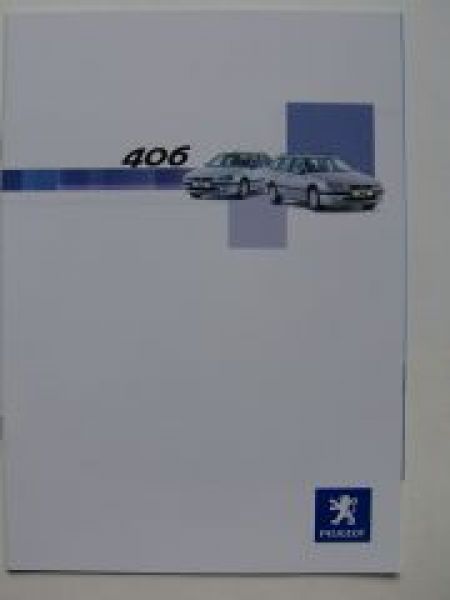 Peugeot 406  +Break Prospekt April 2003 NEU