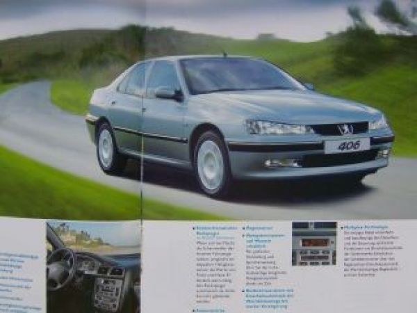 Peugeot 406  +Break Prospekt April 2003 NEU