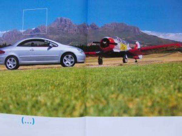 Peugeot 307 CC Prospekt April 2003 NEU