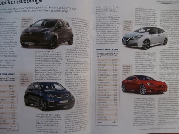 Automobilwoche edition Generation E 9/2018 Die neue Welt der Elektromobilität
