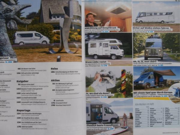 Auto Bild reisemobil 8/2018 Hymer B-Klasse 680,Frankia M-Line,La Strada RegentS,Sunlight I69S vs. Rapido 855F,