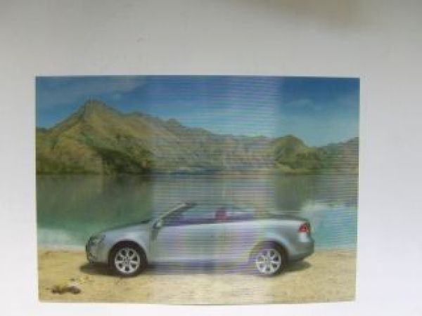VW Eos Vorstellung Hologramm NEU Rarität
