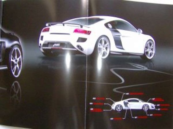 Abt Audi R8 Prospekt + Preisliste 2009 NEU