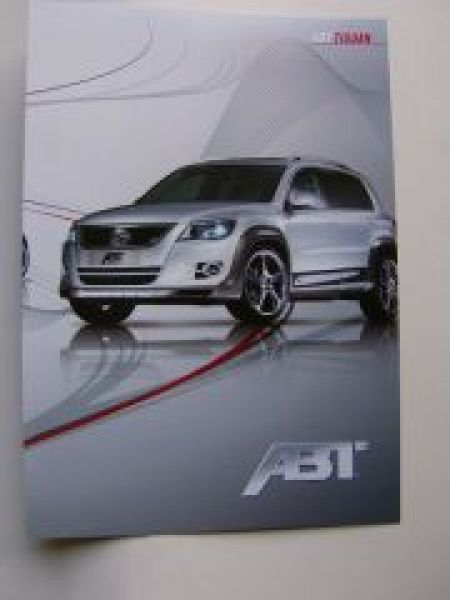 Abt VW Tiguan (5N) Prospekt + Preisliste 2009 NEU