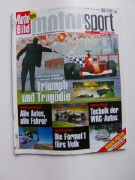 Auto Bild motorsport 6/2001 WRC, Klaus Ludwig, Tourenwagen