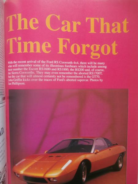 British Cars Mai 1993 Rover 600,Lotus Saga Buyers Guide,Ford GT70,Jaguar Racing