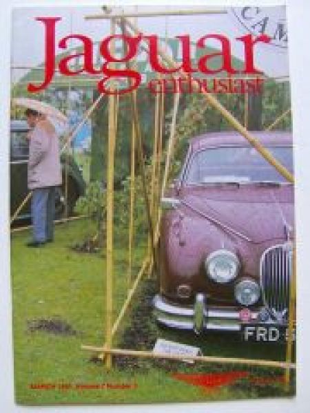 Jaguar enthusiast Magazin UK Englisch März 1991 Vol.7 Nr.3
