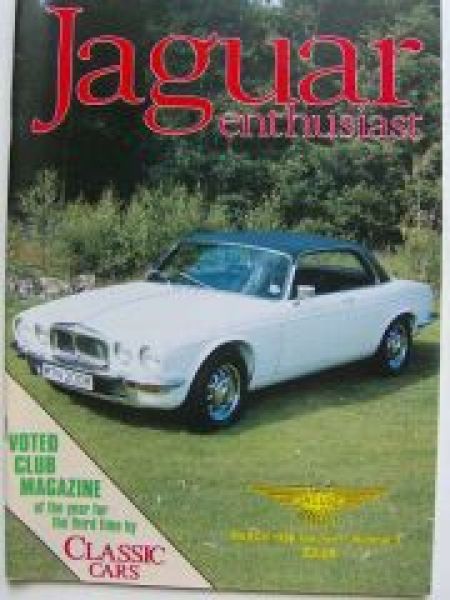 Jaguar enthusiast UK Englisch Magazin XK120 März 1995 Vol.11 Nr.