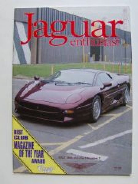 Jaguar enthusiast UK Englisch Magazin XJ220 Juli 1993 Vol.9 Nr.7