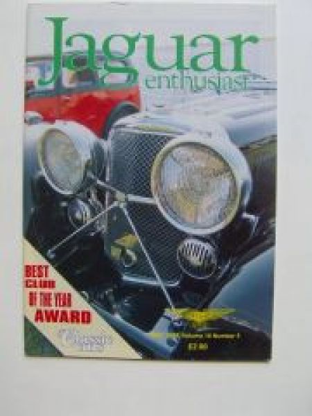 Jaguar enthusiast UK Englisch Magazin Mai 1994 Vol.10 Nr.5