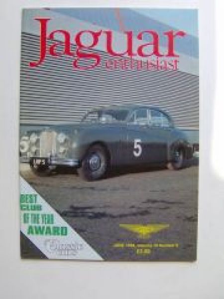 Jaguar enthusiast UK Englisch Magazin Juni 1994 Vol.10 Nr.6