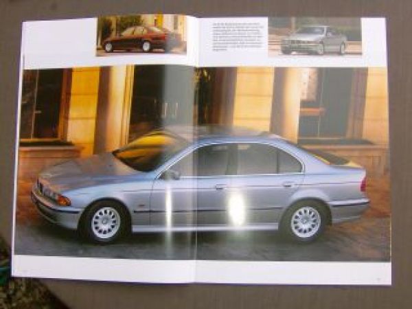 BMW 5er Reihe E39 Prospekt 520i-540i+525tds 1996