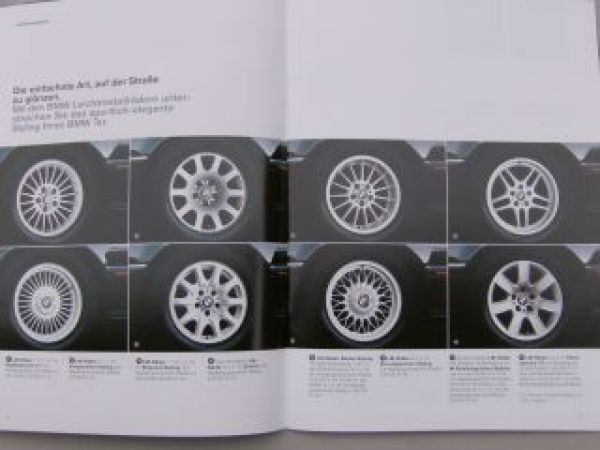 BMW 7er Sonderausstattungen Prospekt 728i-750i/iL+730d/740d 2000