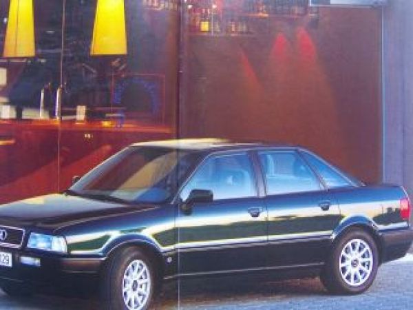 Audi 80 comfort Prospekt Juni 1994 Rarität