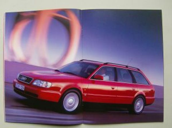 Audi S6 Limousine +Avant Prospekt C4 1994 +4.2 V8