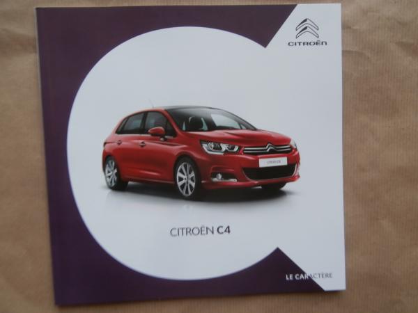 Citroen C4 Live Selection Shine Prospekt Dezember 2016 +Preisliste