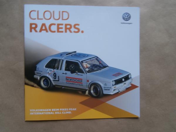 VW Cloud Racers +Pikes Peak +Bi-Motor Historie  Prospekt 2018