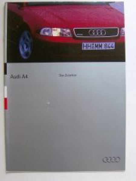 Audi A4 Das Zubehör Prospekt  November 1994 Rarität