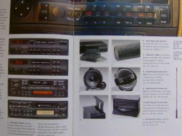 Audi A4 Das Zubehör Prospekt  November 1994 Rarität