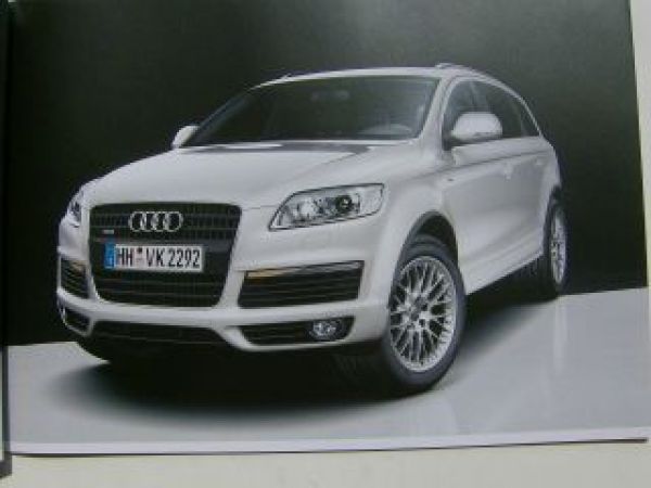 Audi Q7 Charakterzüge eines Multitalents Prospekt NEU