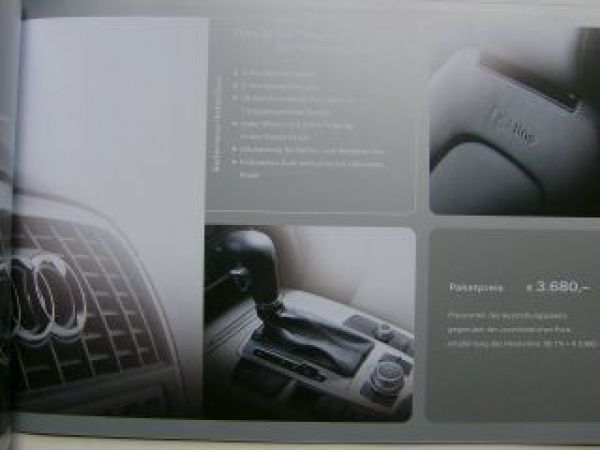 Audi Individualität Prospekt Mai 2008 +Pakete Rarität