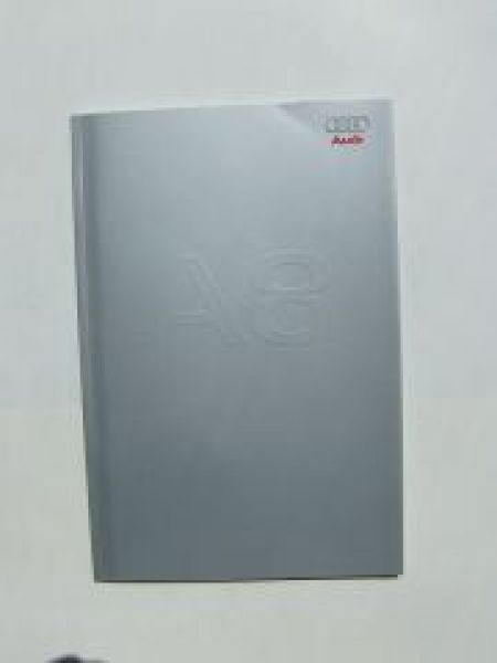 Audi A8 Prospekt Dezember 2003 (Typ 4E2) Rarität