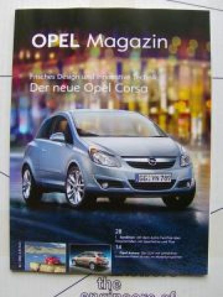 Opel Magazin 2/2006 neue Corsa, Astra TwinTop, Antara