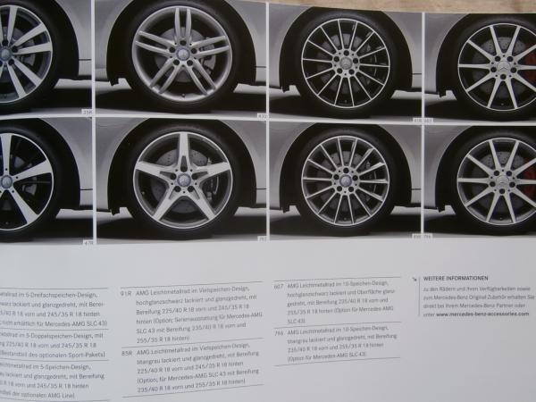 Mercedes Benz SLC Roadster BR172 250d 180 200 300 AMG SLC43 Juni 2017