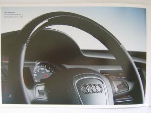 Audi exclusive A6 personally yours Individual Prospekt 9/2004