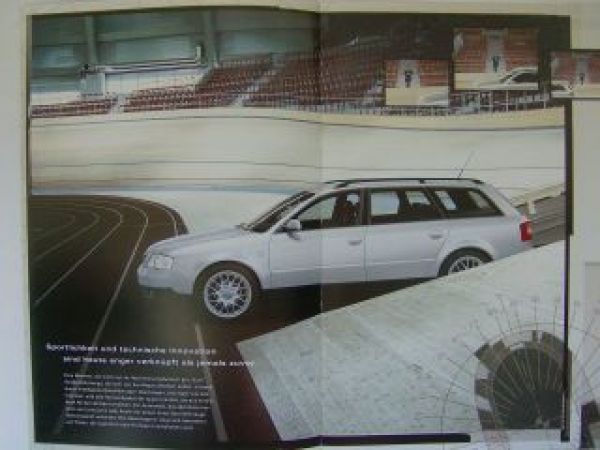 Audi A6 Sport Prospekt Juni 2001 NEU