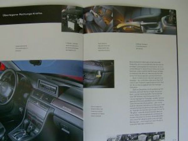 Audi Feuerwehr Notarzt A4 A6 Prospekt Mai 1998 NEU