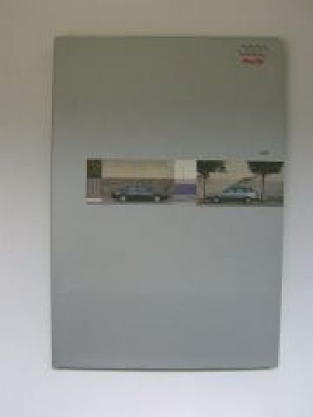 Audi A6 Sedan och Avant Prospekt Schweden September 1999