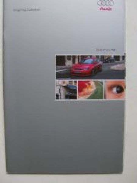 Audi A3 Original Zubehör (8I) Prospekt Oktober 2000