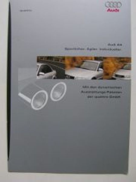 Audi A4 1.8T Ausstattungspakete Prospekt Rarität